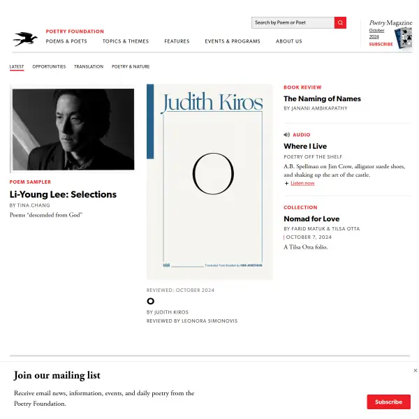 Poetry Foundation