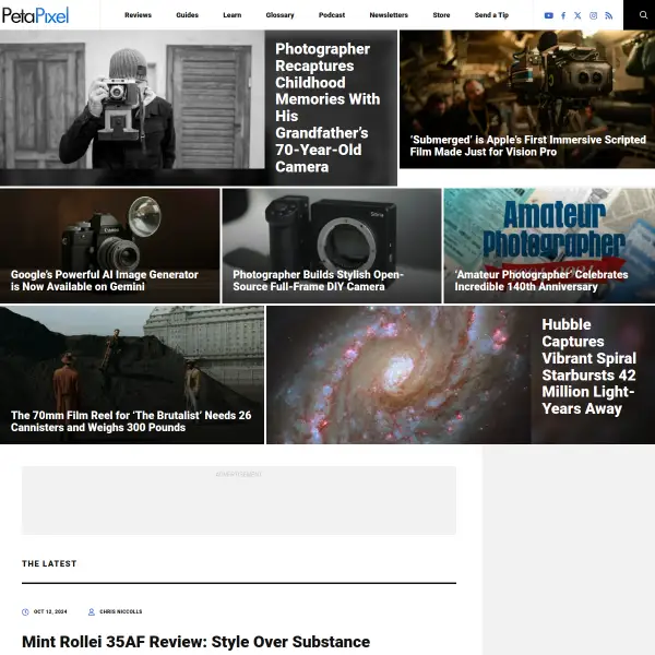 PetaPixel | Photography and Camera News, Reviews, and Inspiration