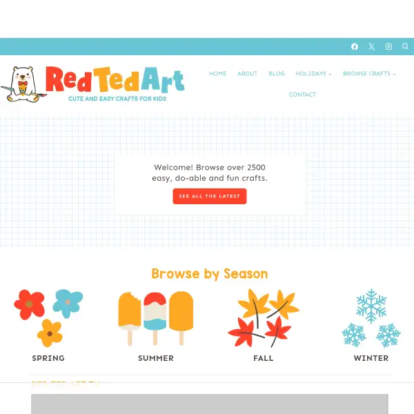 Red Ted Art