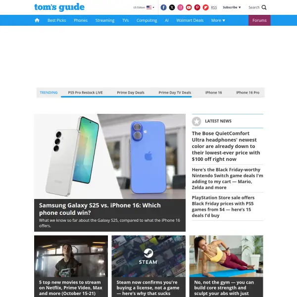 Tom's Guide | Tech Product Reviews, Top Picks and How To