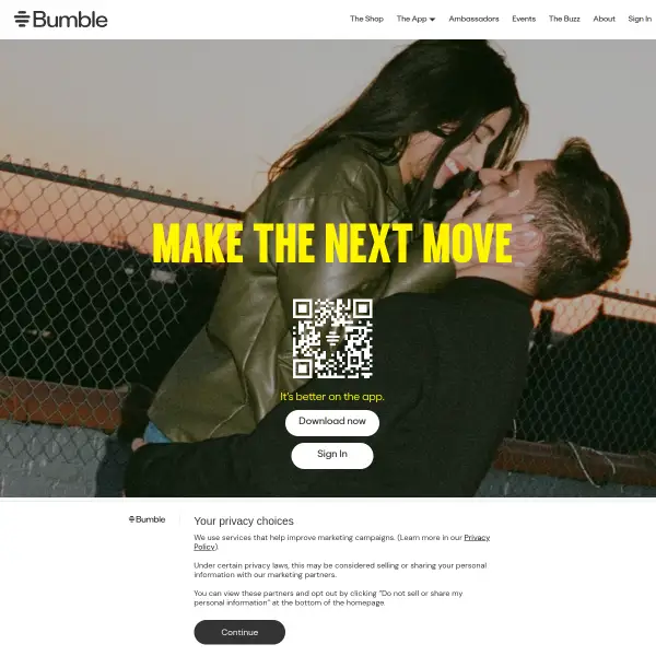 Bumble | Date, Chat, Meet New People & Network Better