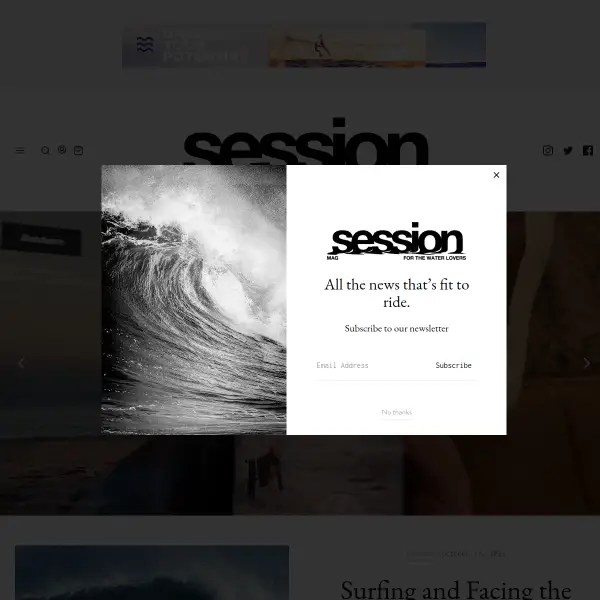 Session Mag - For the Water Lovers