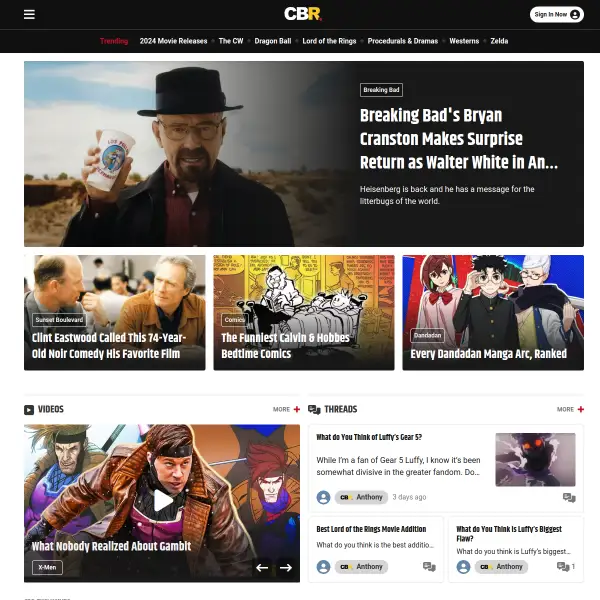 Comic Book Resources (CBR)